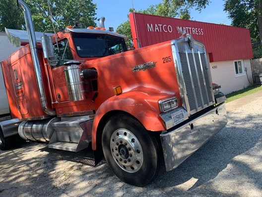 Camion cu saltele Matco Mattress