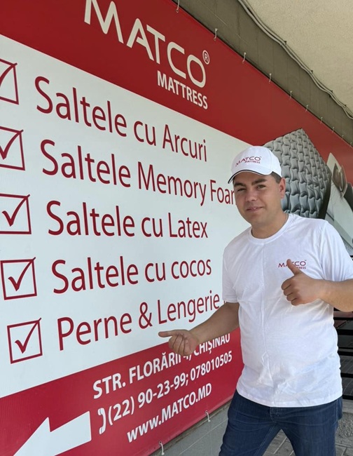 Mihail Statnic - director MATCO Mattress Moldova
